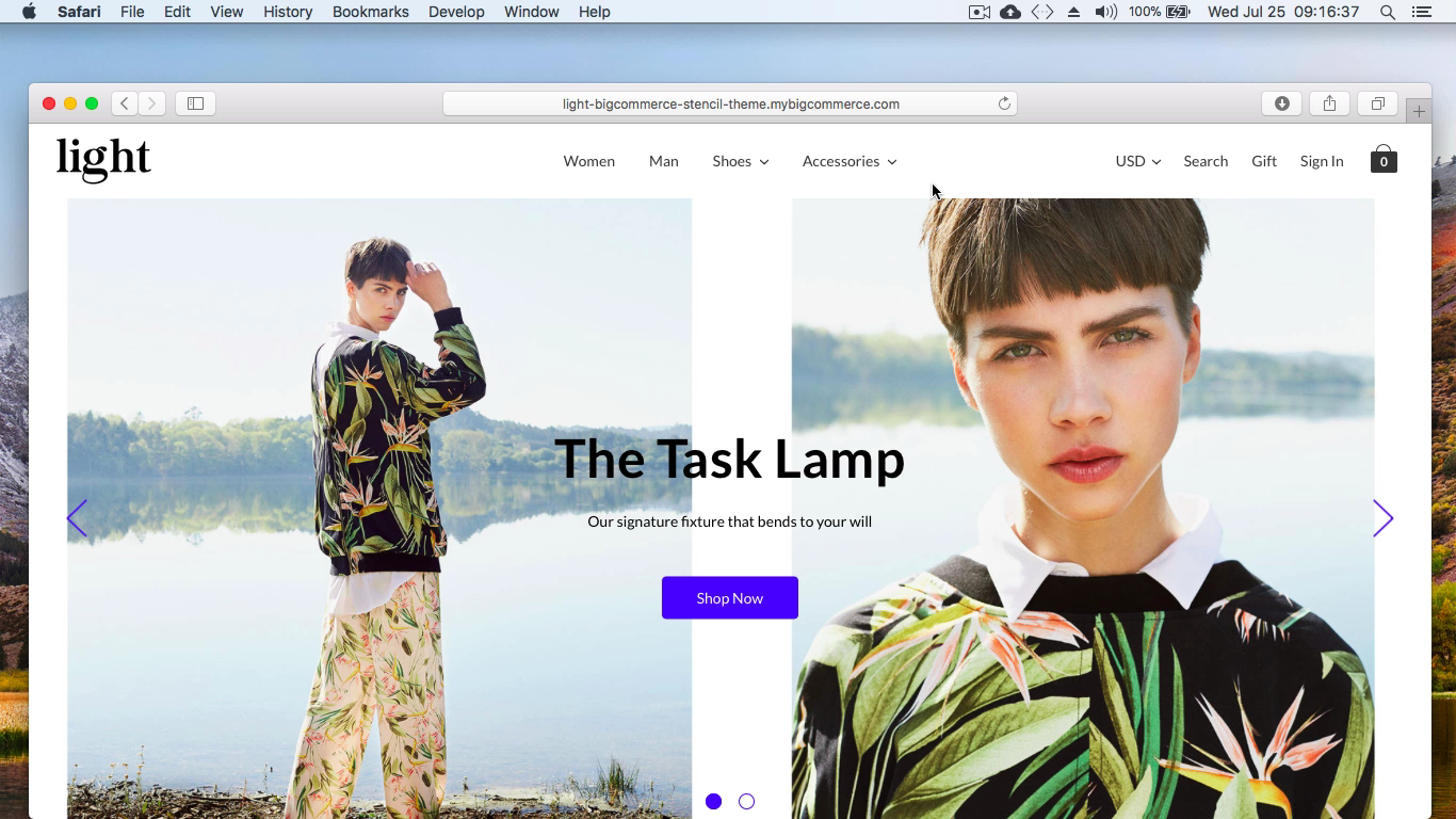 Bigcommerce Light Stencil Theme